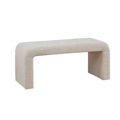 INK+IVY Boucle Waterfall Bench