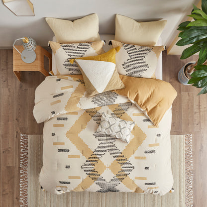 INK+IVY 3 Piece Cotton Comforter Set