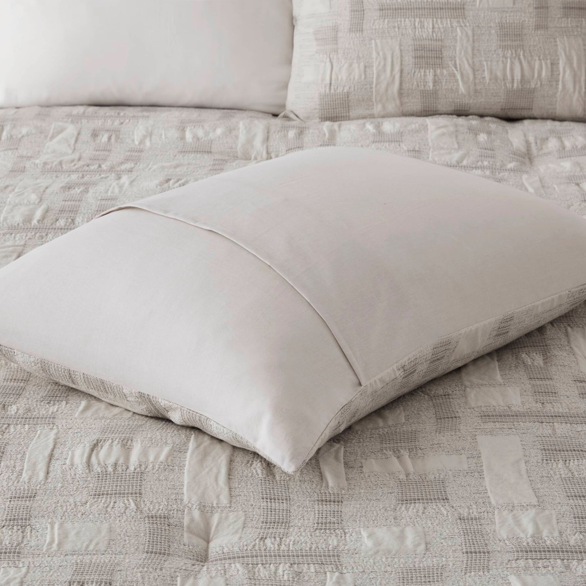 INK+IVY 3 Piece Cotton Jacquard Comforter Set