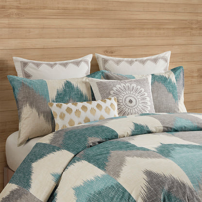 INK+IVY 3 Piece Duvet Cover Mini Set