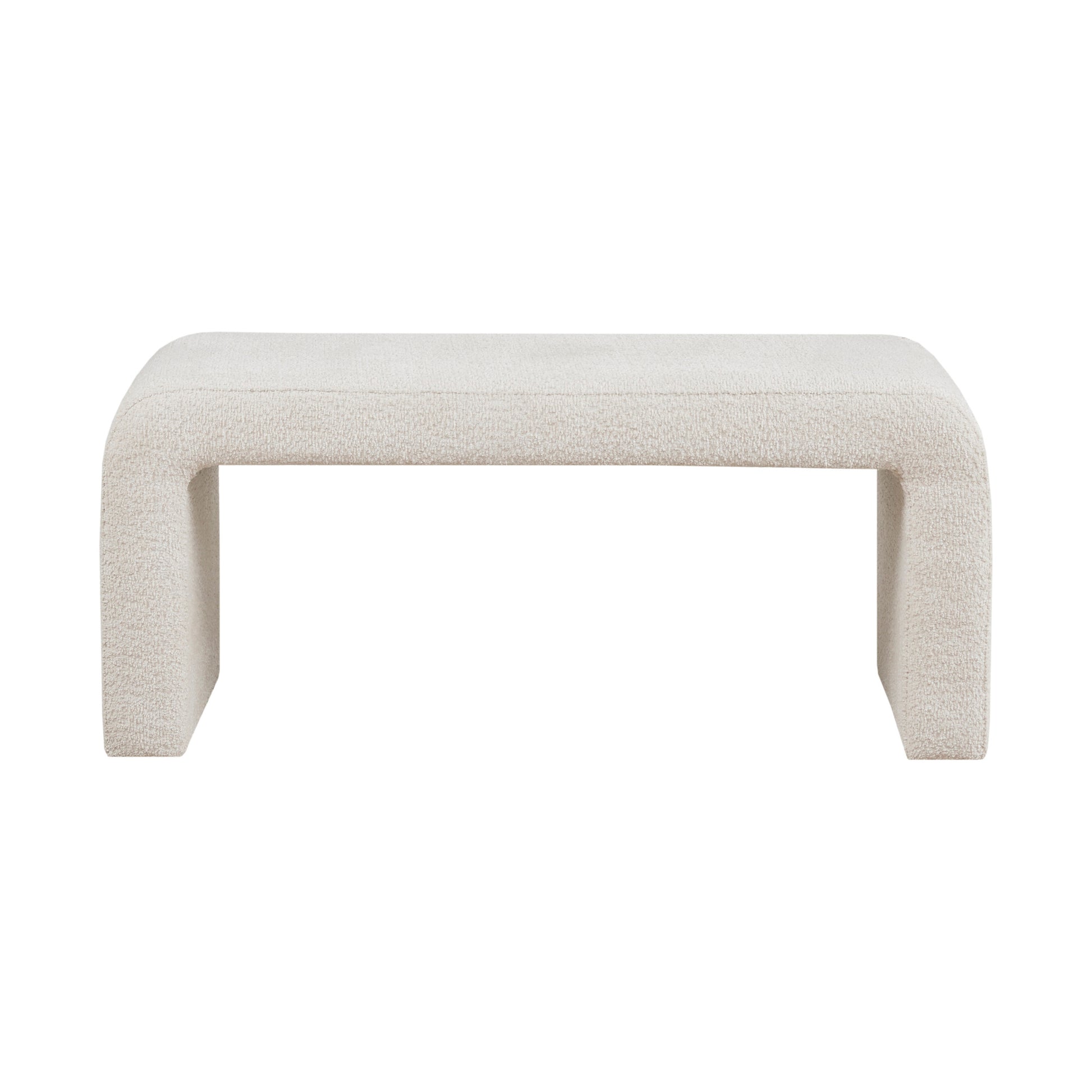 INK+IVY Boucle Waterfall Bench