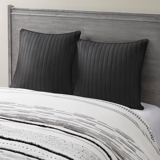 INK+IVY Cotton Quilted Euro Sham