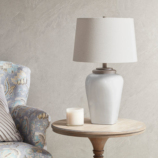INK+IVY Ceramic Table Lamp