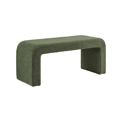 INK+IVY Boucle Waterfall Bench