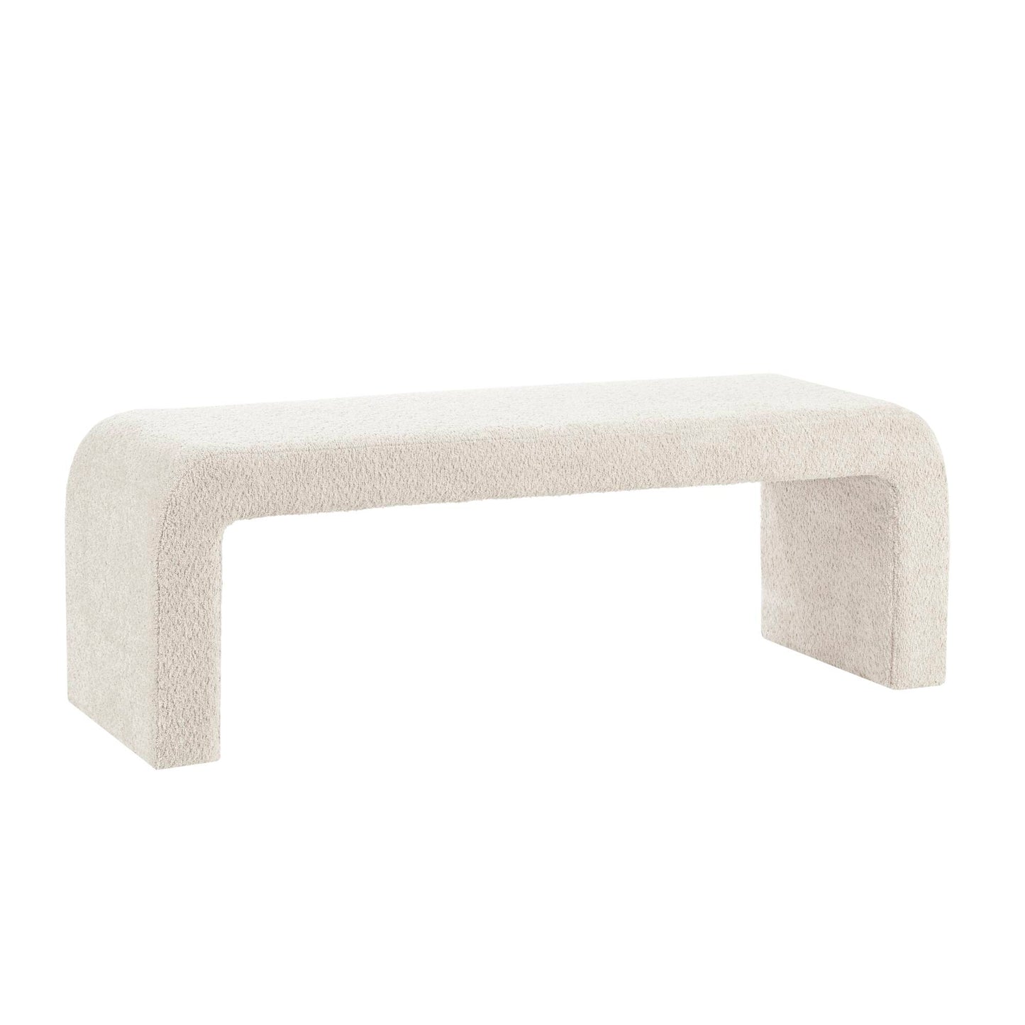 INK+IVY Boucle Waterfall Bench