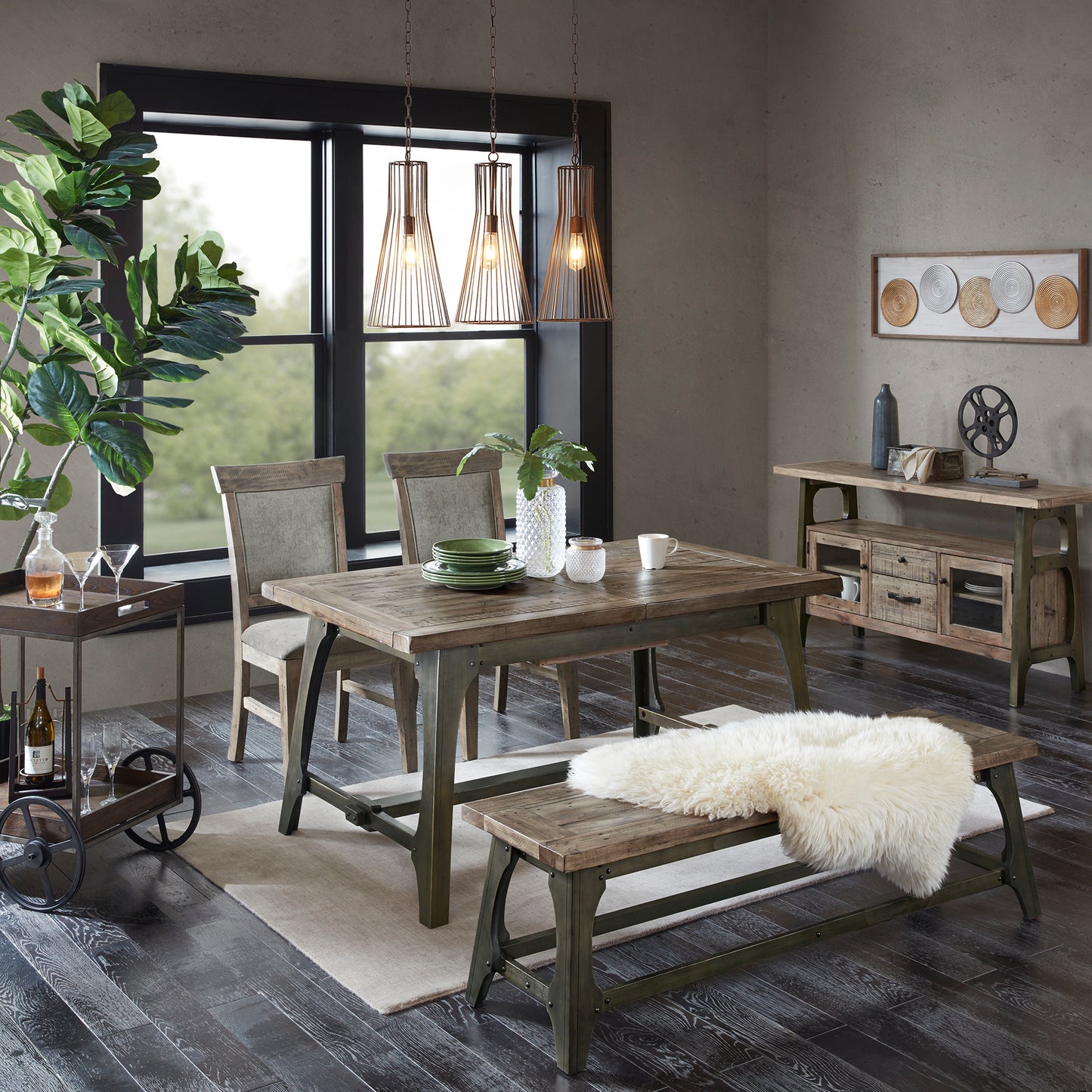 INK+IVY Extension Dining Table