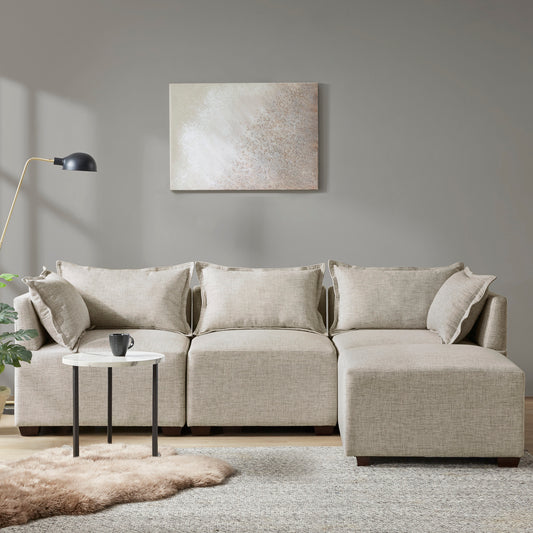 Molly 2-Piece Modular Loveseat Sofa